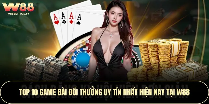 Top 10 Game Bài Đổi Thưởng Uy Tín Nhất Hiện Nay Tại W88