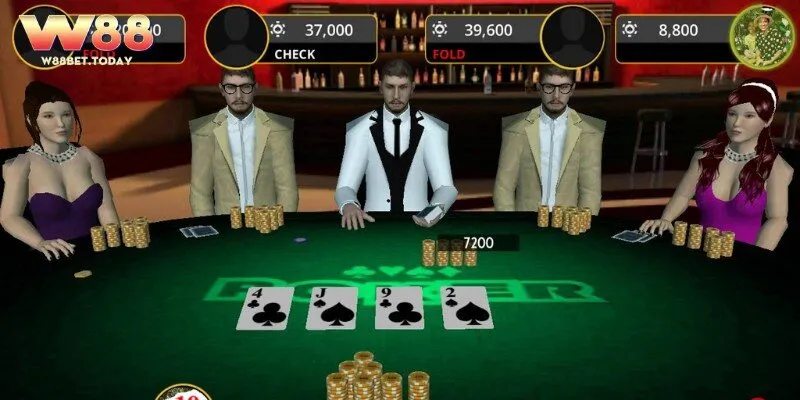 Poker 3D tại fierce.us.com với môi trường chơi trực tuyến sống động